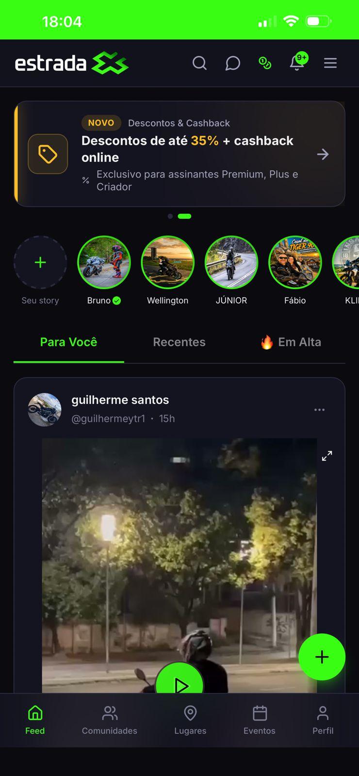 App Estrada X desenvolvido pela R1TECH